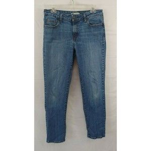 Levis Strauss Womens Jeans Sz 10 M Mid Rise Skinny Medium Wash 30/30